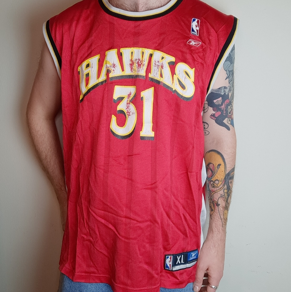 VINTAGE Y2K Atlanta Hawks Jason Terry NBA Jersey